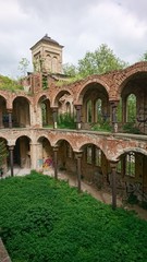 Fototapeta premium Synagogue ruins, Vidin, Bulgaria 