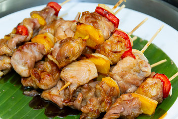 Delicious Chicken barbecued