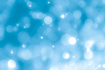 Abstract blue background with bokeh, bokeh background, sparkle bokeh background