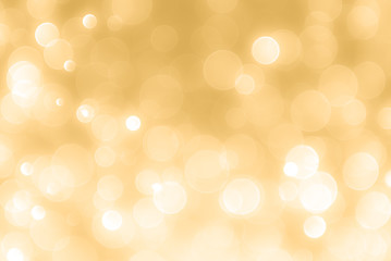 Abstract gold background with bokeh, bokeh background, sparkle bokeh background