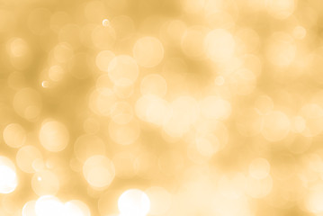 Abstract gold background with bokeh, bokeh background, sparkle bokeh background