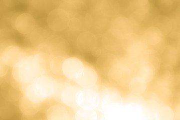 Fototapeta premium abstract golden background with light bokeh effect