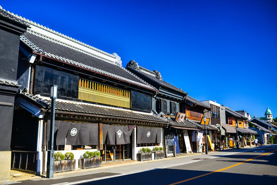 Kawagoe, Japan. 29 Jun 2018 - Candy lane or Kashiya Yokocho in Kawagoe, Saitama