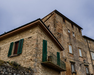Altes Gebäude in der Toskana Italien