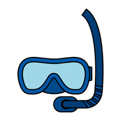 diving snorkel mask accessory icon