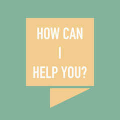 how can i help you banner for assistent