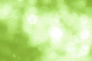 Obraz premium Abstract green background with bokeh, bokeh background, sparkle bokeh background