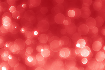 Abstract red background with bokeh, bokeh background, sparkle bokeh background