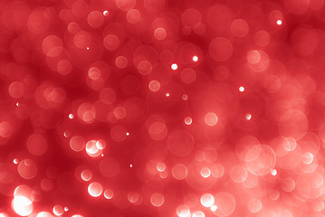 Abstract red background with bokeh, bokeh background, sparkle bokeh background