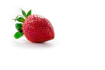 strawberry berry on a white background. Isolated