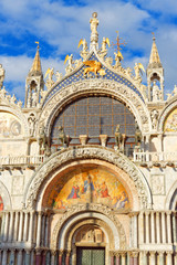 Fototapeta na wymiar Basilica called 'San Marco' in Venice, Italy