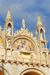 Basilica called 'San Marco' in Venice, Italy