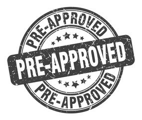 pre-approved stamp