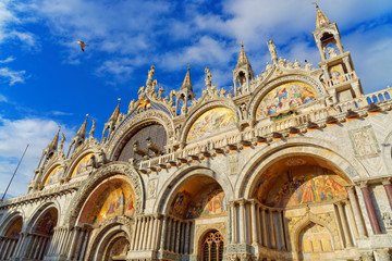 Fototapeta na wymiar Basilica called 'San Marco' in Venice, Italy