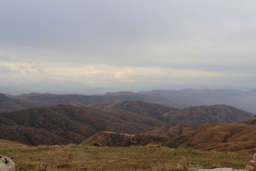 view of mountains