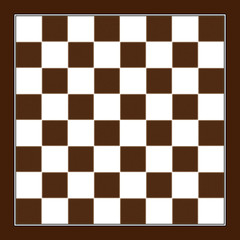 Chessboard brown