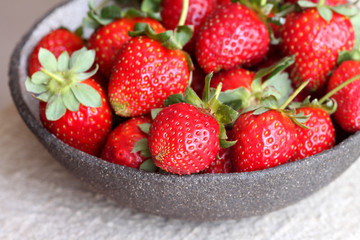 Fresh ripe strawberry 