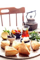 Burekas filled with cheese - Pastry filled with cheese.