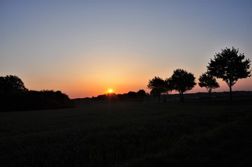 Fototapeta na wymiar Sonnenaufgang