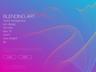 Abstract blend background. Template for web site
