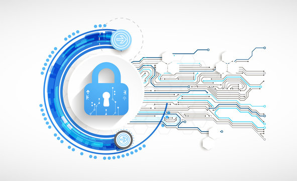 Secure digital space. Virtual confidential, programming protection.