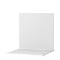 Simple tradeshow booth mockup