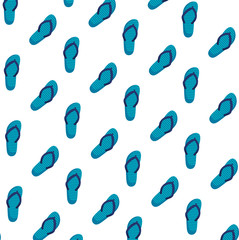 summer flip flops accessories pattern