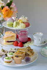Traditional english afternoon tea