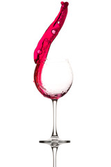 glass of red wine