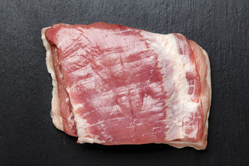 raw pork meat