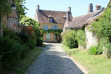 Fototapeta na wymiar Gerberoy - Les Plus Beaux Villages de France
