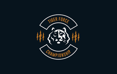 Fototapeta premium The image of a tiger