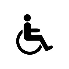 Disabled icons symbols vector. symbol for web site Computer and mobile vector.
