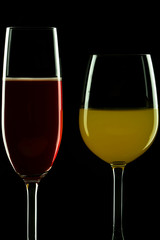 Weinglas, Wein, Glas, Licht