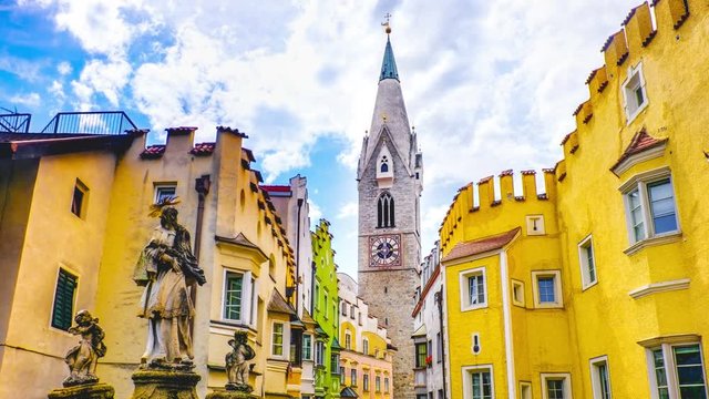Torre Bianca of Bressanone Brixen - south tyrol - Bozen Bolzano province - Italy