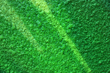 texture of rough green painted wall