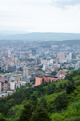 Fototapeta na wymiar Georgia, Tbilisi View from Mountain