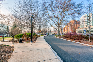 Philadelphia, Pennsylvania, USA - December, 2018 - Streets of Philadelphia in Autumn.