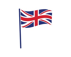 england flag illustration vector
