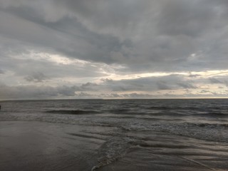 Dark Cloud Evening Sunset