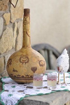 chicken ax stump nature souvenir