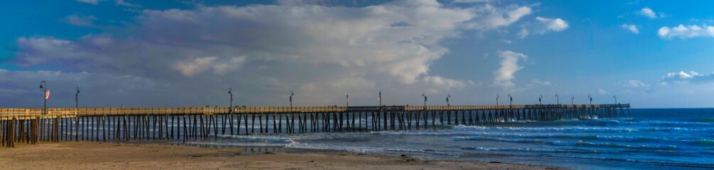 Obraz premium Pismo Beach Pier/Wharf Panorama