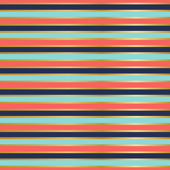 Naadloos patroon met horizontale strepen - Eenvoudig vetgedrukte horizontale strepen die patroonontwerp herhalen
