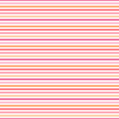 Pastel Stripes Seamless Pattern - Lovely pastel horizontal stripes repeating pattern design