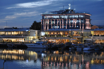 The beautiful Old Port Limassol in Cyprus