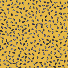 ORANGE SEAMLESS PATTERN REPEAT TILE