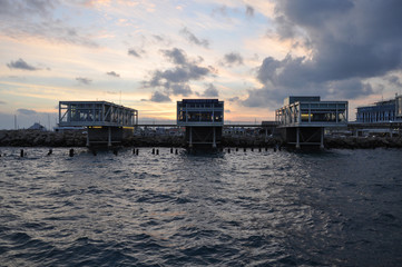 Obraz premium The beautiful Old Port Limassol in Cyprus