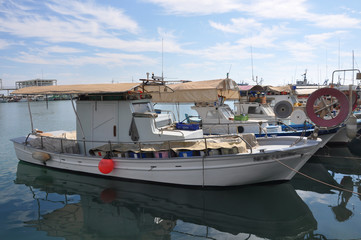 Fototapeta premium The beautiful Old Port Limassol in Cyprus