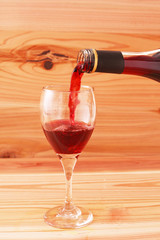 美味しそうな赤ワイン