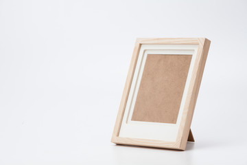 Fototapeta premium Blank photo frame isolated